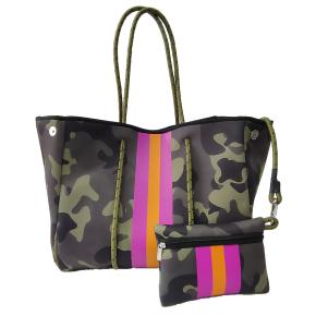 Neoprene totes hot sale neoprene handbags 