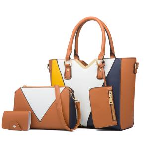 High quality women bag set durable fashion tote set 