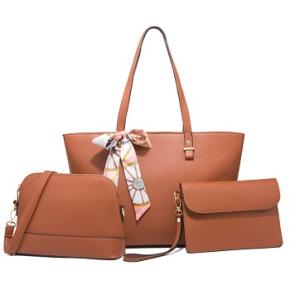 Wholesale lady tote bag set 3 pieces bag set handbag